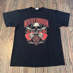 Whitey Morgan American Honky Tonk Tour 2013 black T-shirt size large